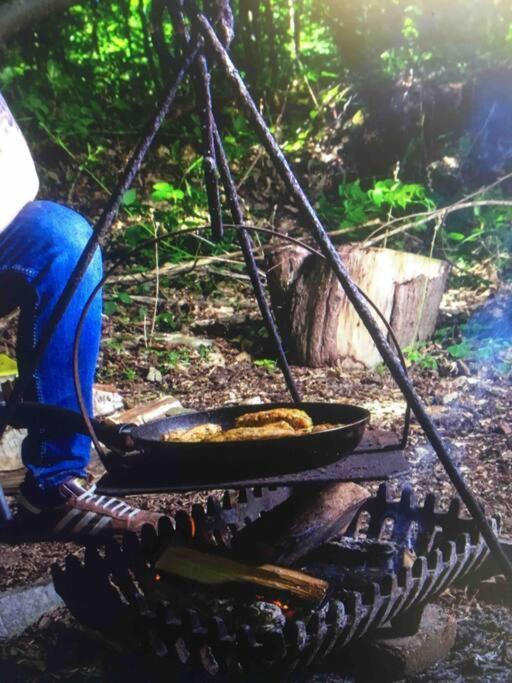 Luxury tent Hobbity Bell Hobbity Log Burner - Hobbity